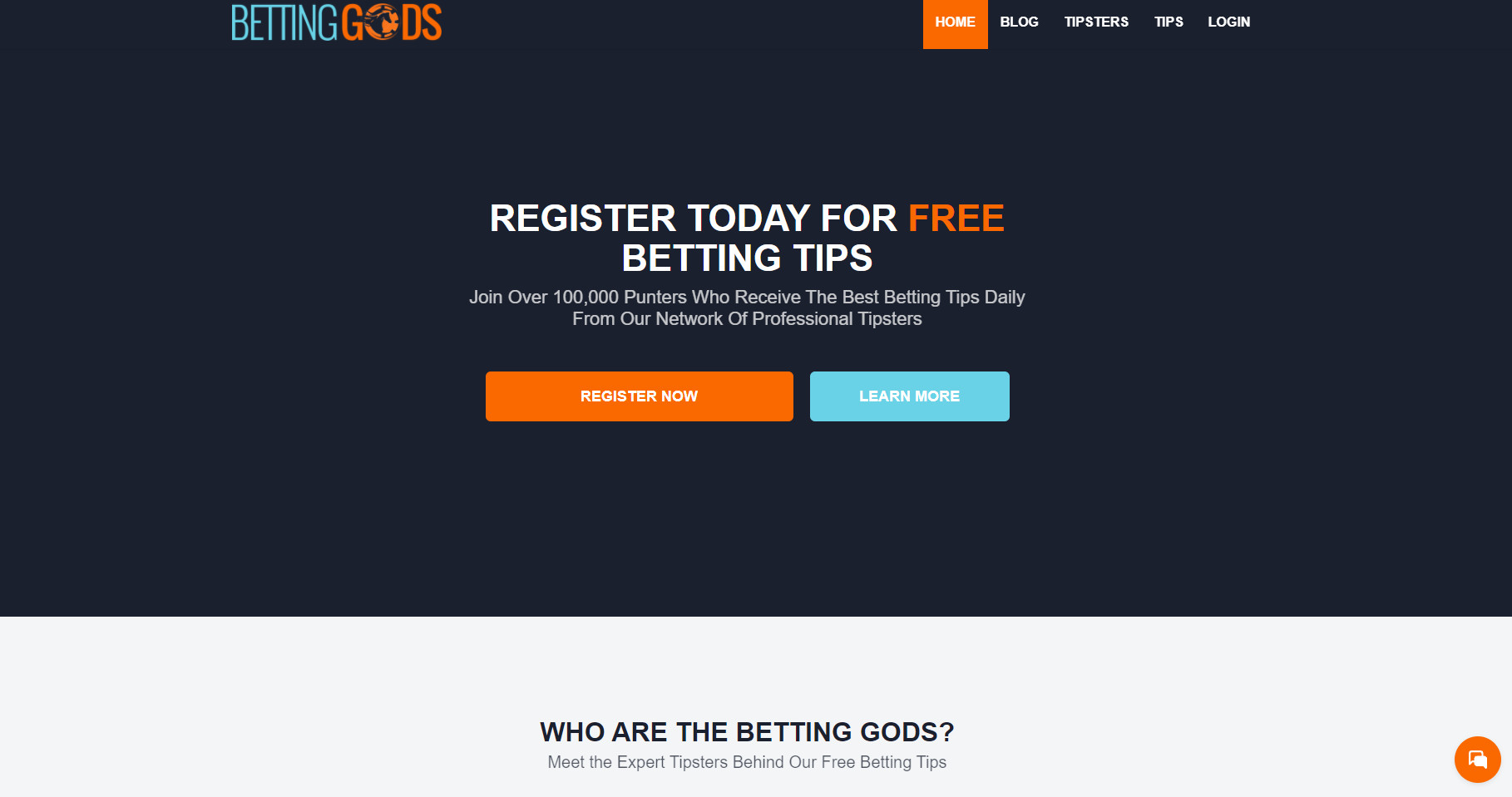 Betting Gods Homepage