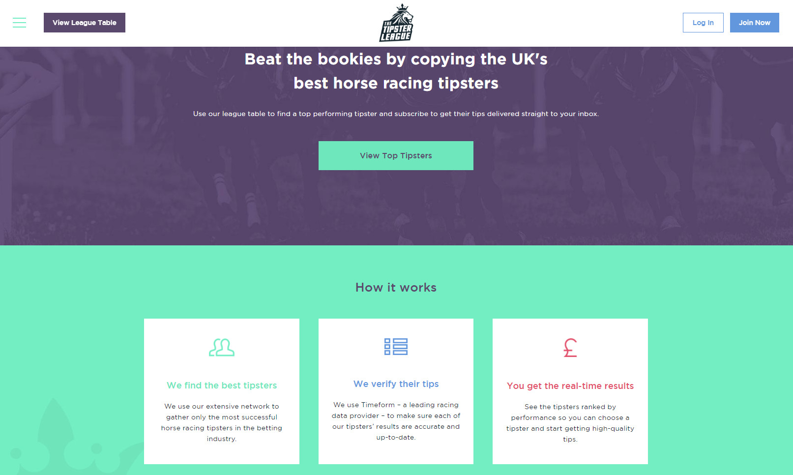 The Tipster League Homepage