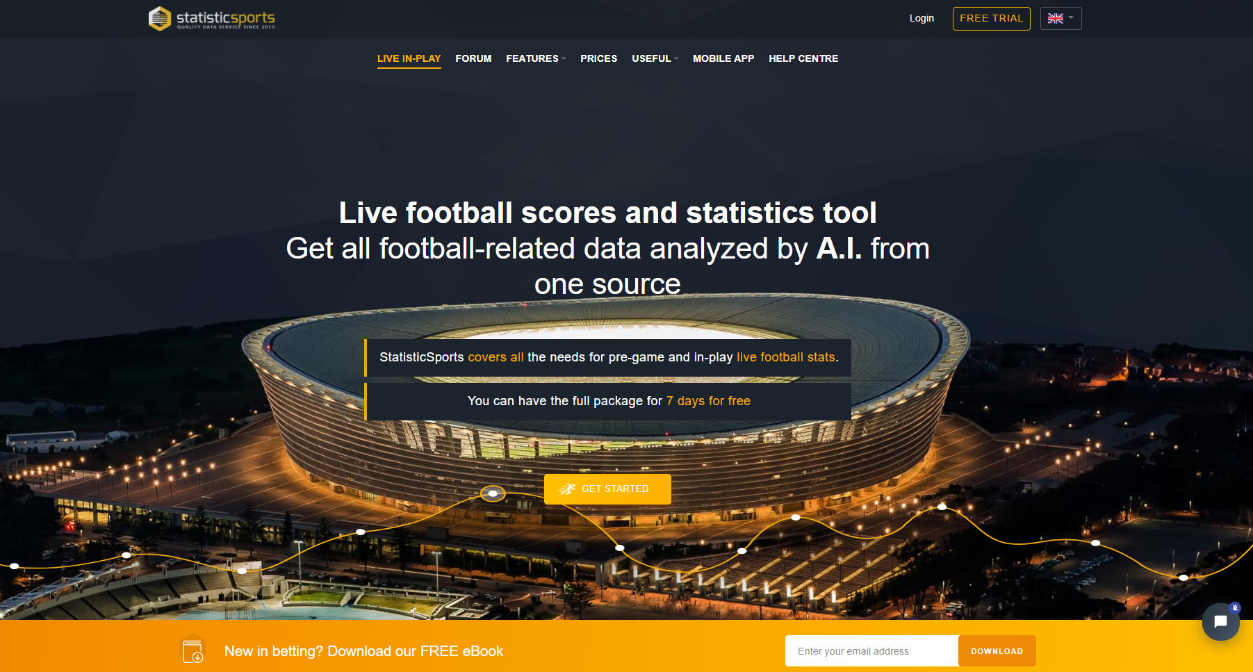 Statistic Sports - Homepage