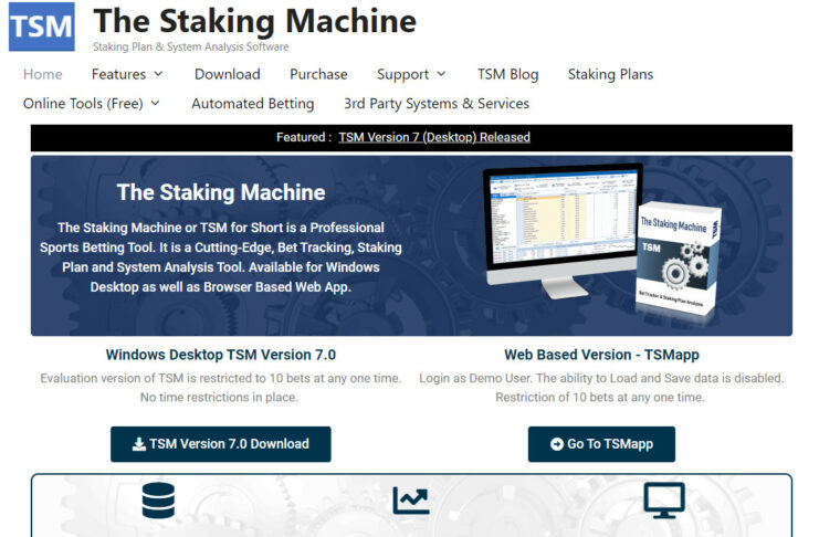 The Staking Machine - Homepage