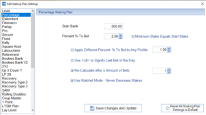 The Staking Machine - Percent Staking Plan Config