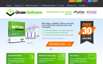 Gruss Betting Assistant Review for Betfair & BETDAQ by Gruss Software Gruss Betting Assistant Review Background