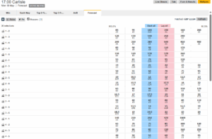 Horse Race Bet Types - Forecast Betting Market