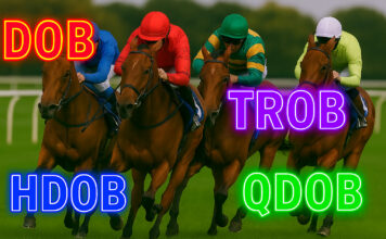 Understanding DOB, HDOB, TROB & QDOB Bets In Horse Racing DOB, HDOB, TROB & QDOB Bets